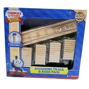 Fisher Price Y4500 Thomas & Friends™ Wooden Railway Ascending Track & Riser Pack